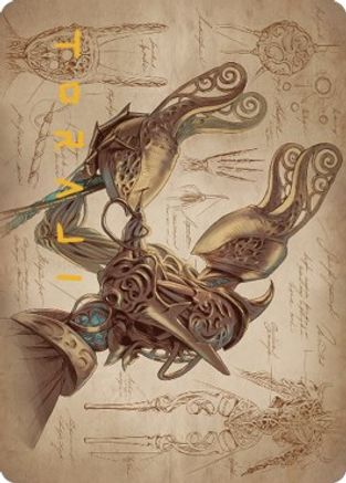 Self-Assembler Art Card (Gold-Stamped Signature) (ASBRO-077) - Art Series: The Brothers' War