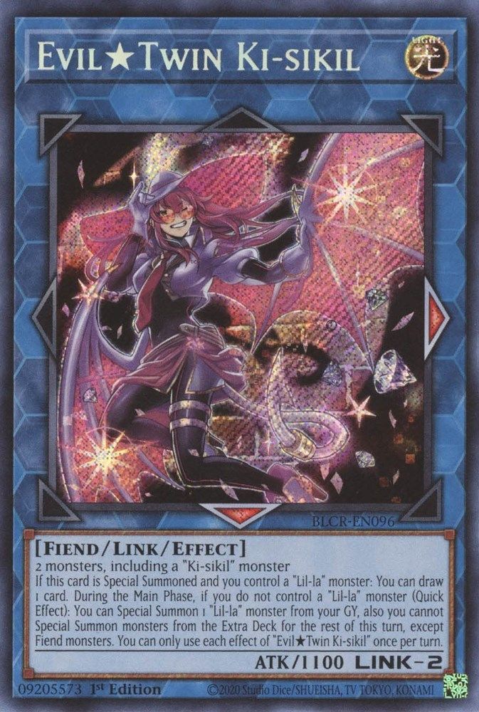 Evil Twin Ki-sikil [BLCR-EN096] Secret Rare 