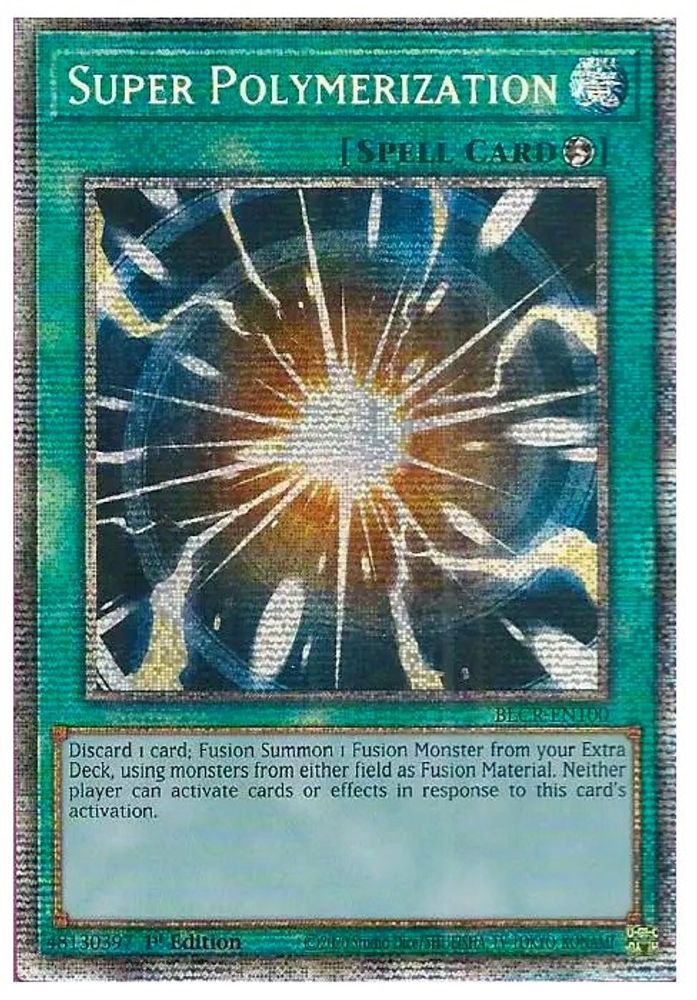 Super Polymerization (Starlight Rare) (BLCR-EN100) - Starlight Rare