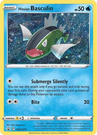 Hisuian Basculin SWSH273  - Holofoil - Promo