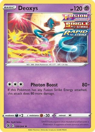 Deoxys 120/264  - Rare