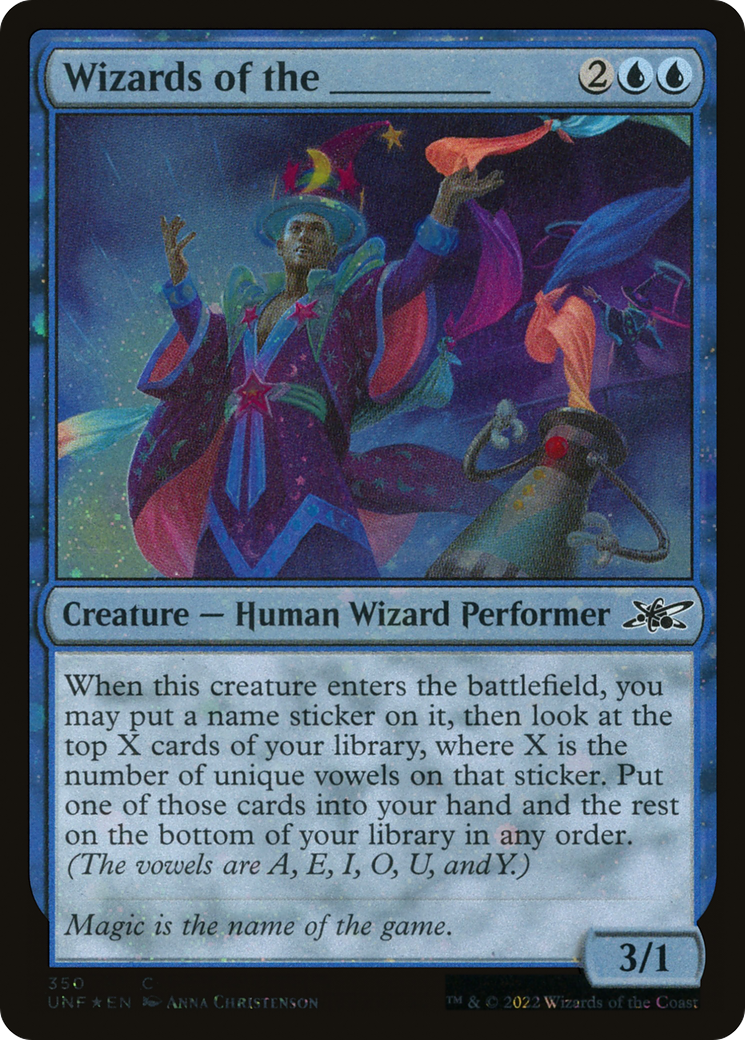 Magiciens du _____ (Galaxy Foil) [Unfinity] 