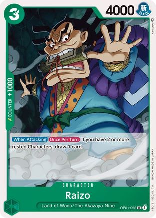 Raizo (OP01-052) - Uncommon