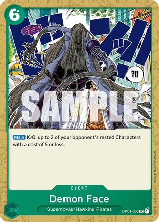 Visage de démon [Romance Dawn] 