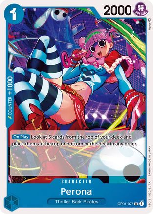 Perona (OP01-077) - Uncommon