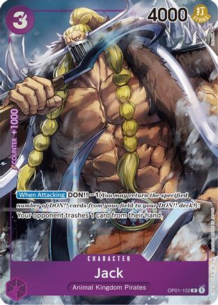 Jack (Parallel) (OP01-102) - Rare