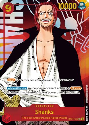 Shanks (Parallel) (OP01-120) - Secret Rare