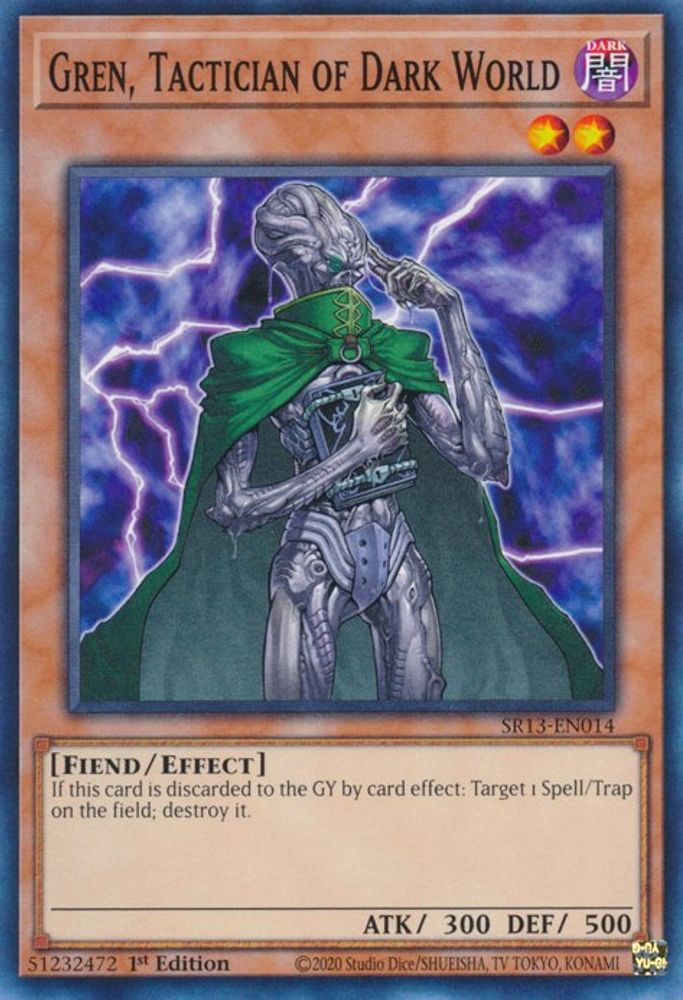 Gren, tacticien du monde des ténèbres [SR13-EN014] 