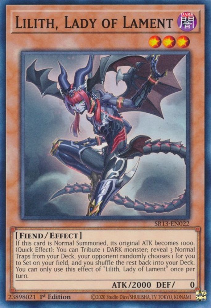 Lilith, Lady of Lament (SR13-EN022) - Common