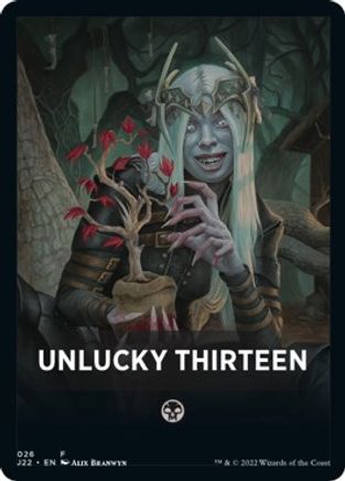 Unlucky Thirteen Theme Card (J22-026) - Jumpstart 2022
