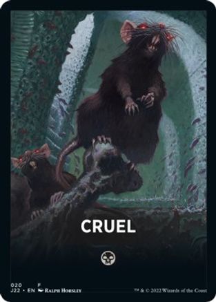 Cruel Theme Card (J22-020) - Jumpstart 2022