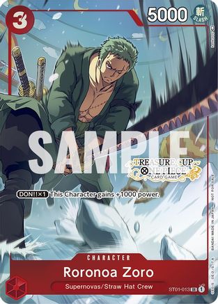 Roronoa Zoro - ST01-013 (Treasure Cup) (ST01-013) - Promo
