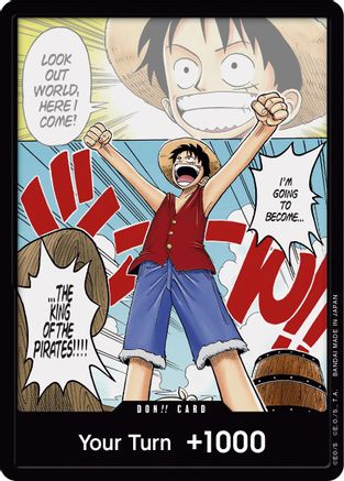 DON!! Card (Manga) (Alternate Art) - DON!!
