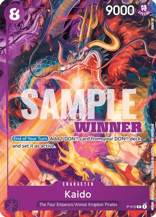 Kaido - P-010 (Winner Pack Vol. 1) (P-010) - Promo