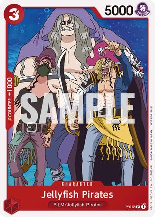 Jellyfish Pirates (One Piece Film Red) (P-012) - Promo