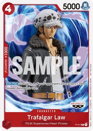 Trafalgar Law (One Piece Film Red) (P-017) - Promo
