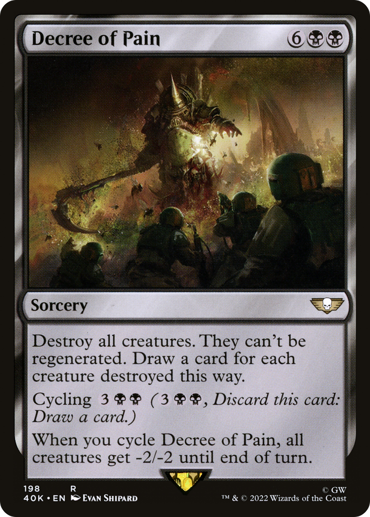 Décret de douleur [Warhammer 40,000] 