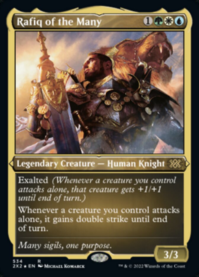 Rafiq des nombreux (Foil Etched) [Double Masters 2022] 