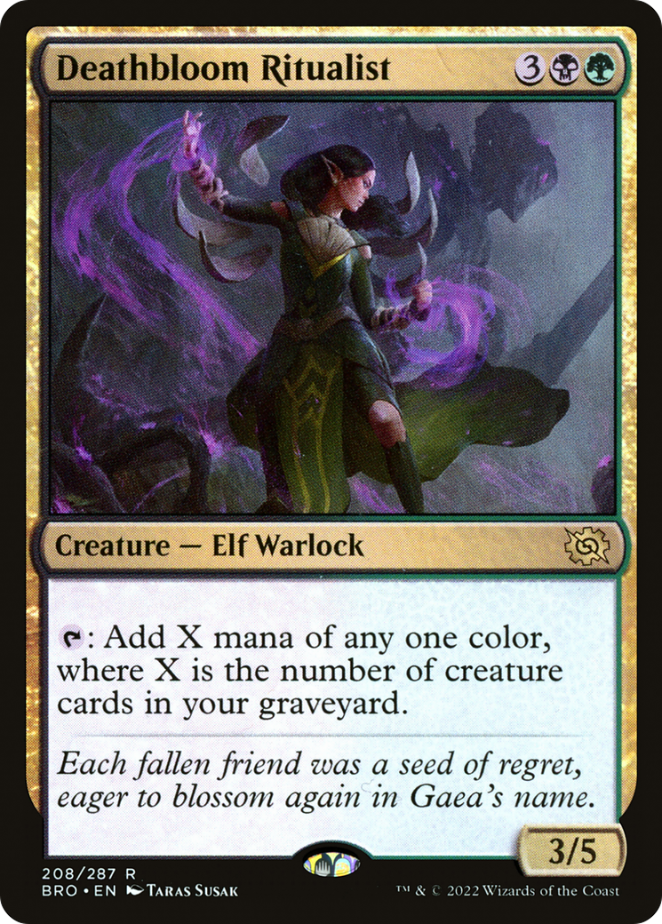 Ritualiste Deathbloom [La guerre des frères] 