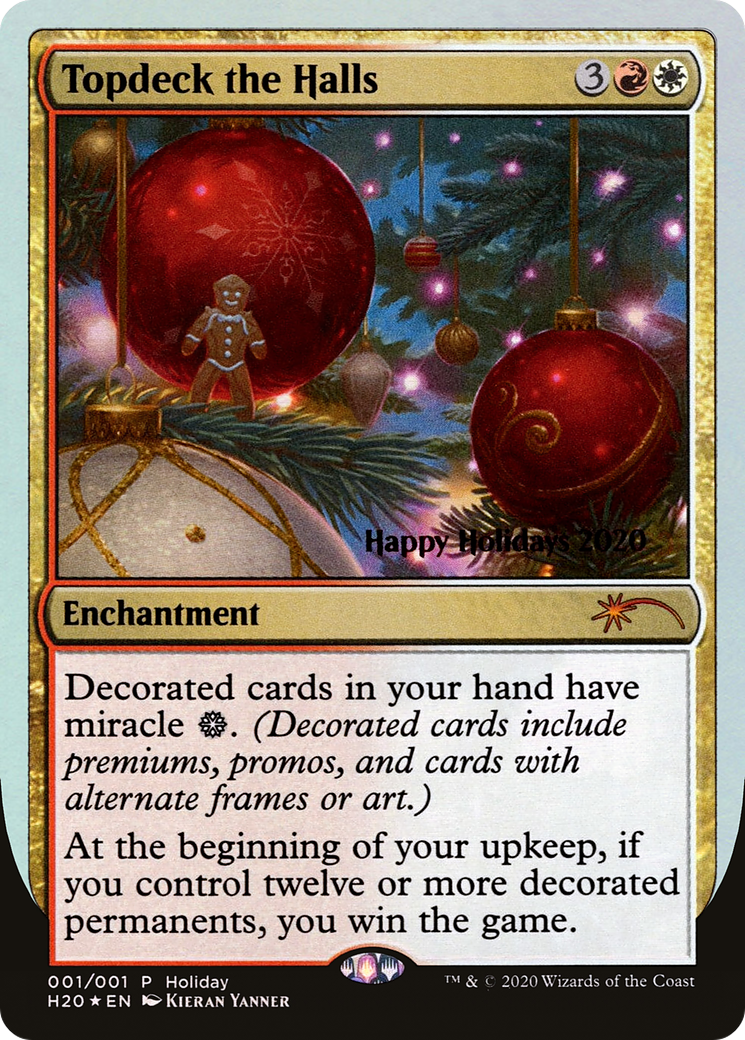 Topdeck the Halls (SPECIAL-020) - Happy Holidays: (miracle) Foil