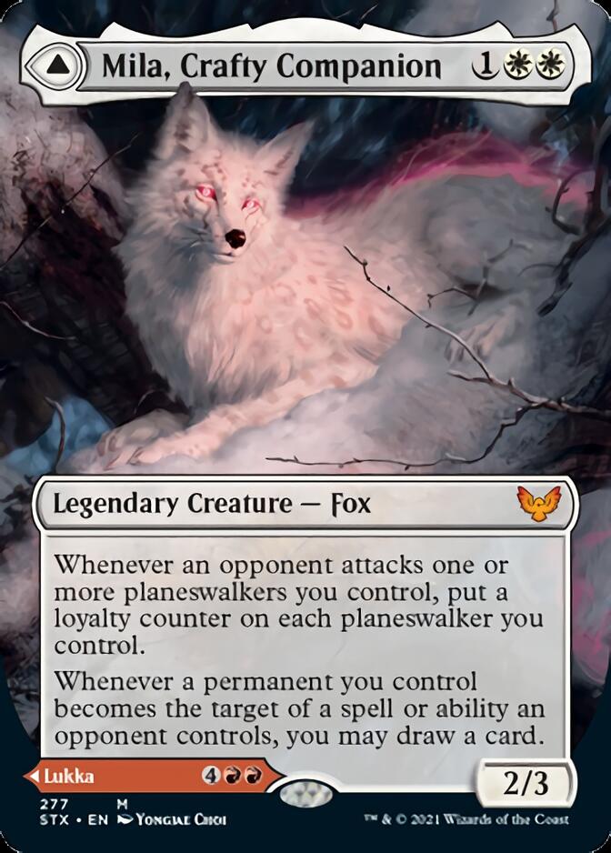 Mila, Crafty Companion (Borderless) (STX-277) - Strixhaven: School of Mages (Borderless)