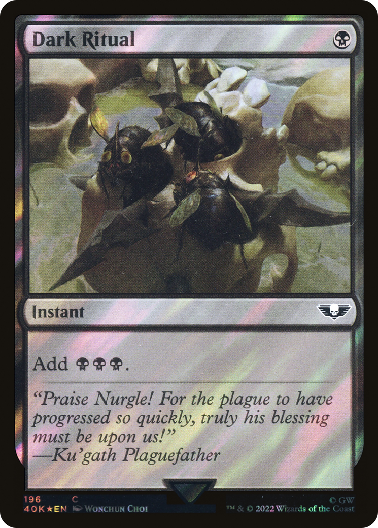 Rituel sombre (Surge Foil) [Warhammer 40,000] 