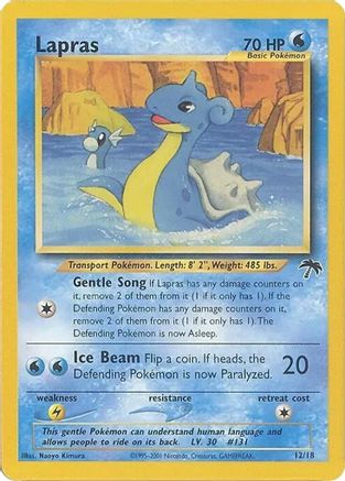 Lapras 012  - Promo