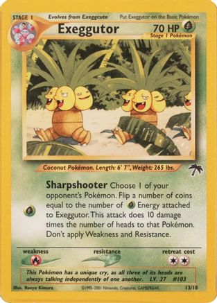 Exeggutor 013  - Promo