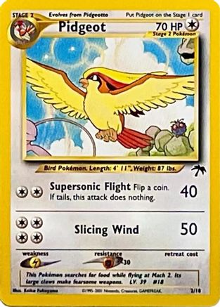 Pidgeot 002  - Promo