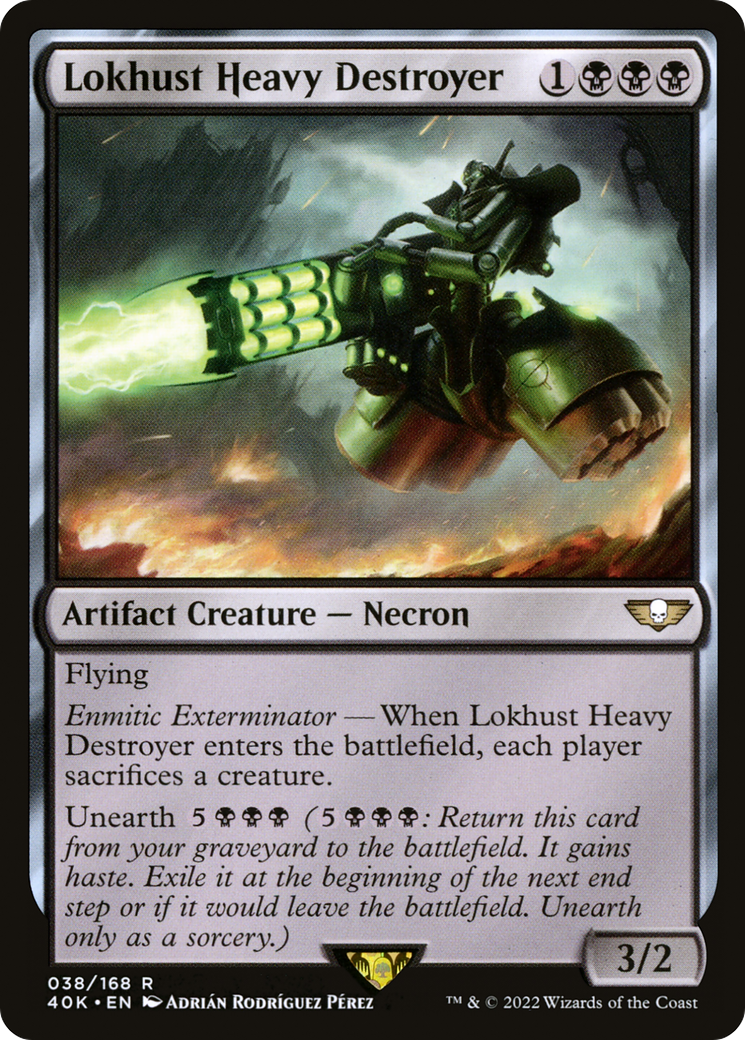 Destructeur lourd Lokhust [Warhammer 40,000] 