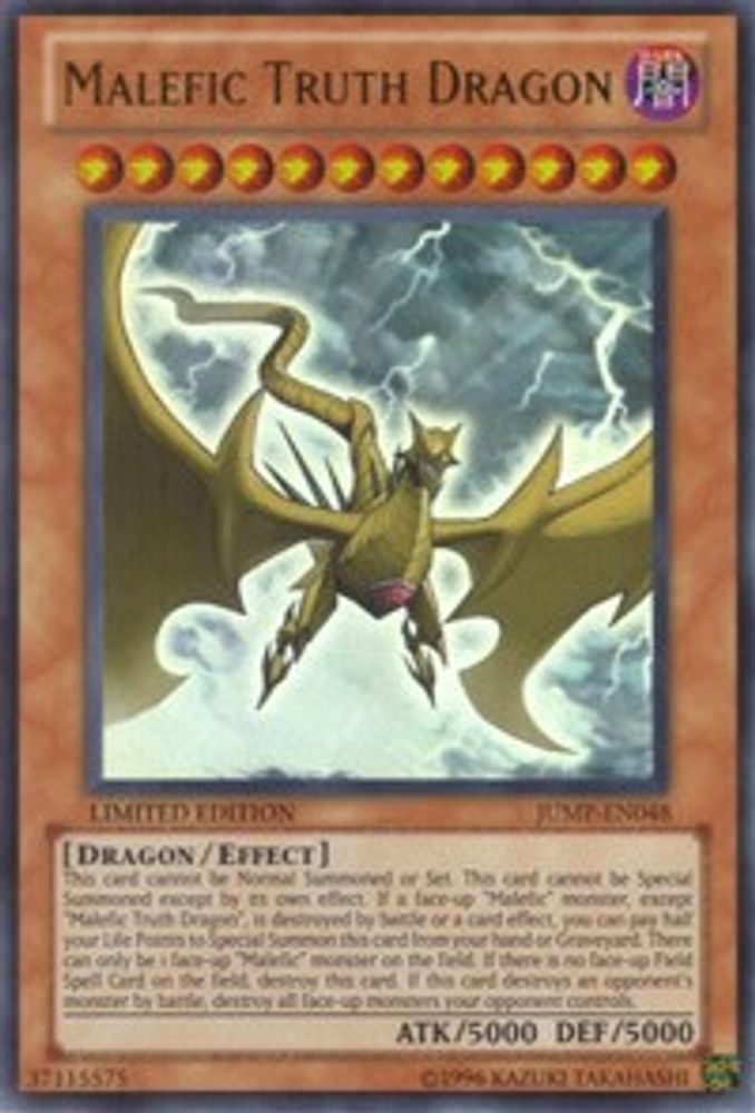 Malefic Truth Dragon (JUMP-EN048) - Ultra Rare