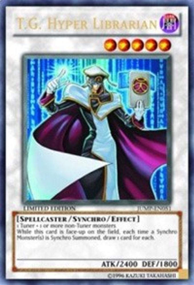 T.G. Hyper Librarian (JUMP-EN051) - Ultra Rare