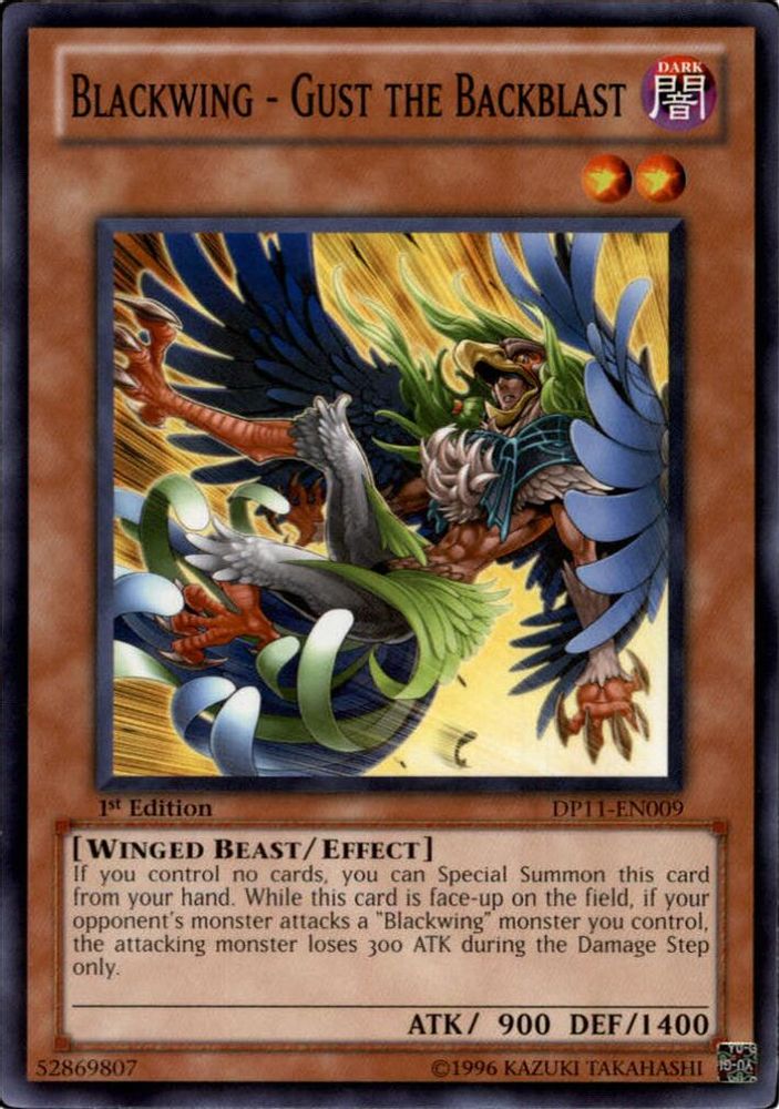 Blackwing - Gust the Backblast [DP11-EN009] Commun 