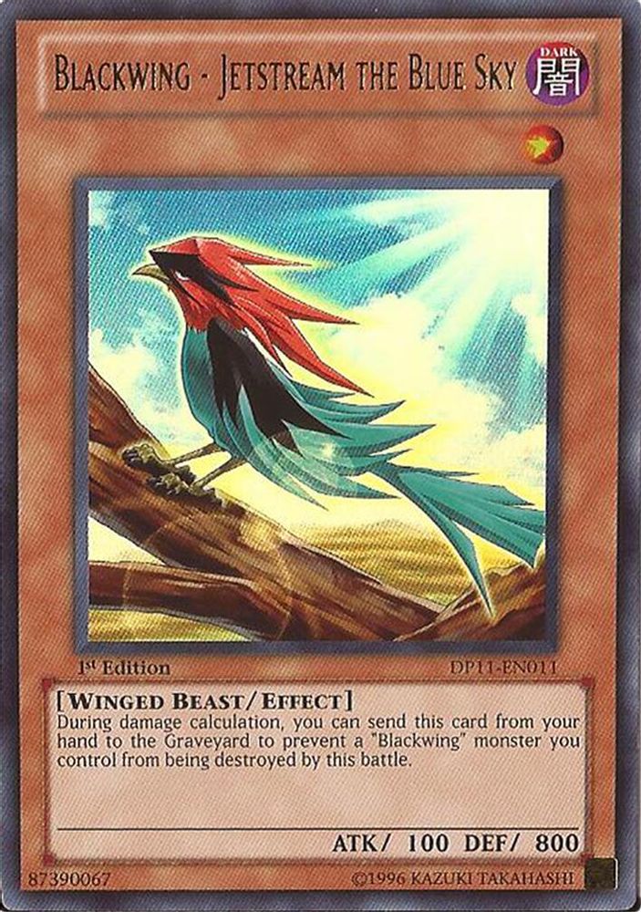 Blackwing - Jetstream the Blue Sky (DP11-EN011) - Ultra Rare