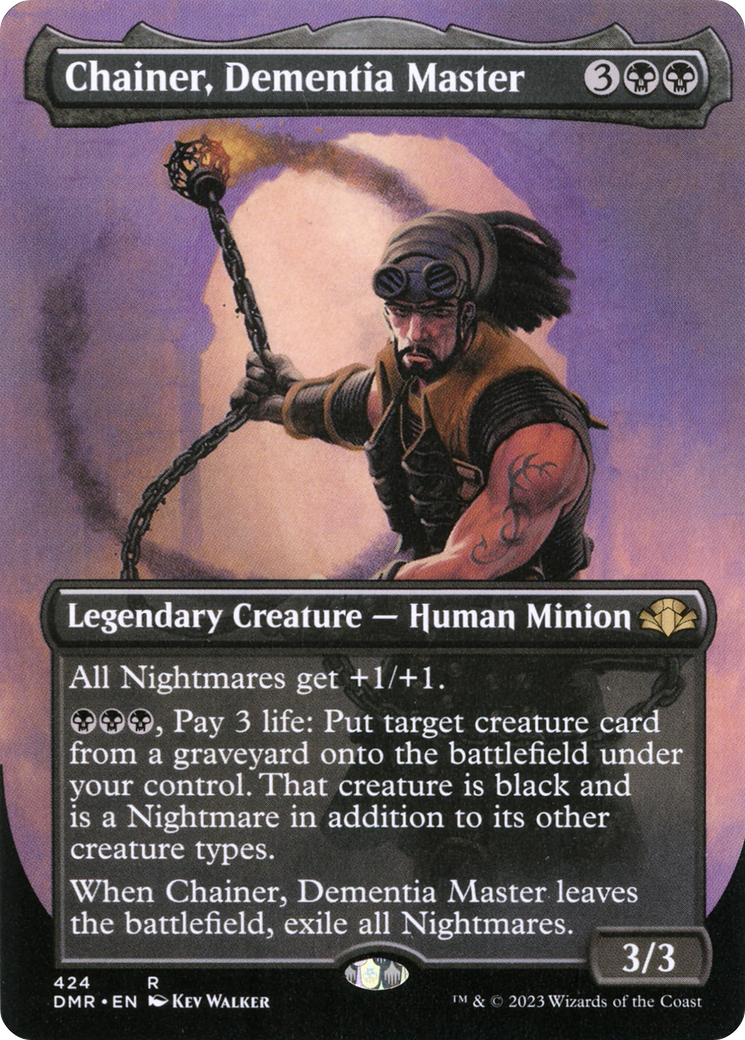 Chainer, Dementia Master (Art alternatif sans frontières) [Dominaria Remastered] 