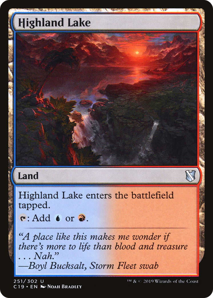 Lac Highland [Commandant 2019] 