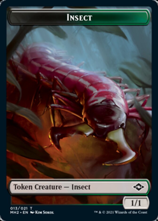 Jeton d'insecte [Jetons Modern Horizons 2] 