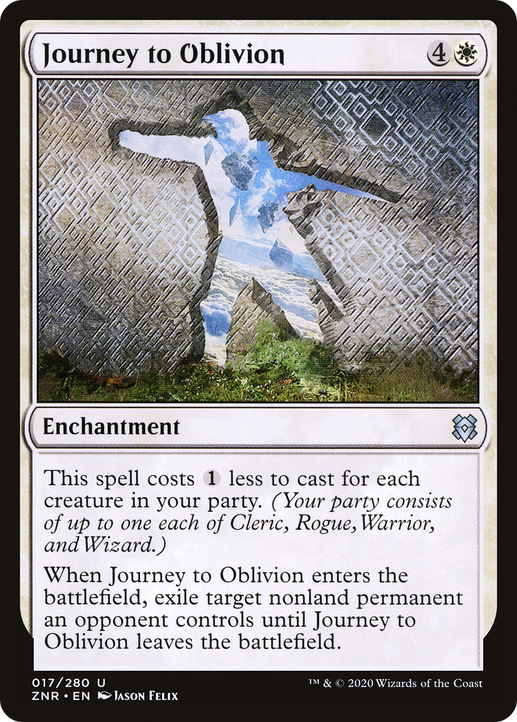 Voyage vers l'oubli [Zendikar Rising] 