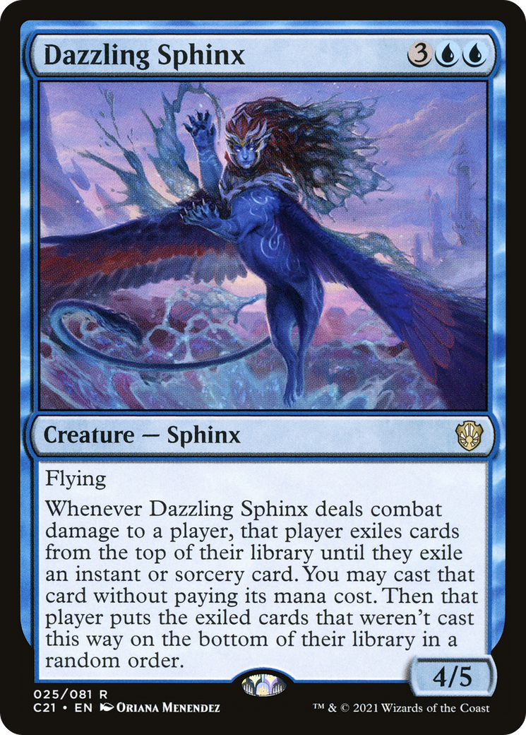 Sphinx éblouissant [Commandant 2021] 