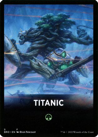 Titanic Theme Card (BRO-005) - The Brothers' War