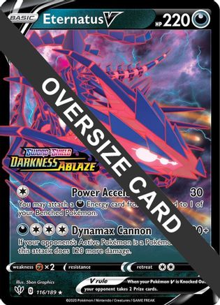Eternatus V - 116/189/189  - Holofoil - Promo