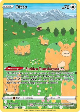 Ditto GG22  - Holofoil - Ultra Rare
