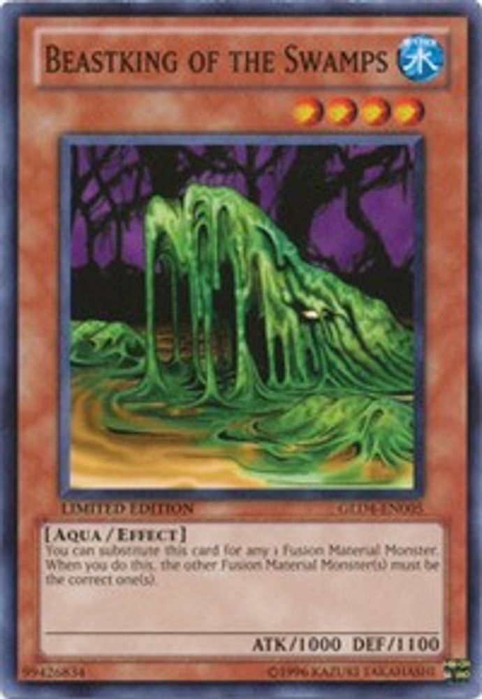Beastking of the Swamps (GLD4-EN005) - Common