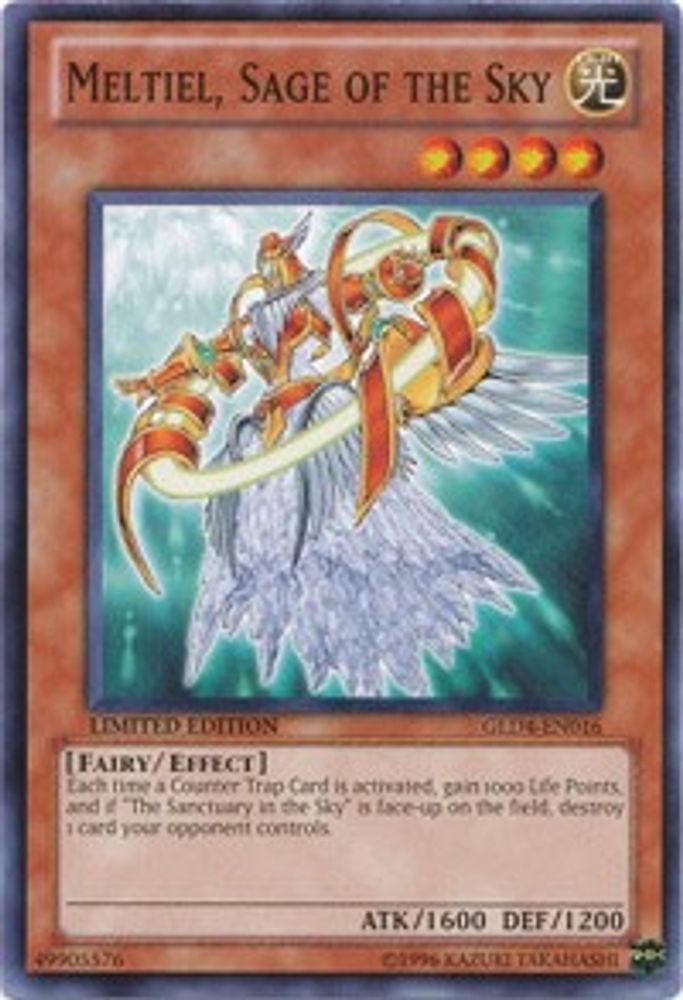 Meltiel, Sage of the Sky (GLD4-EN016) - Common