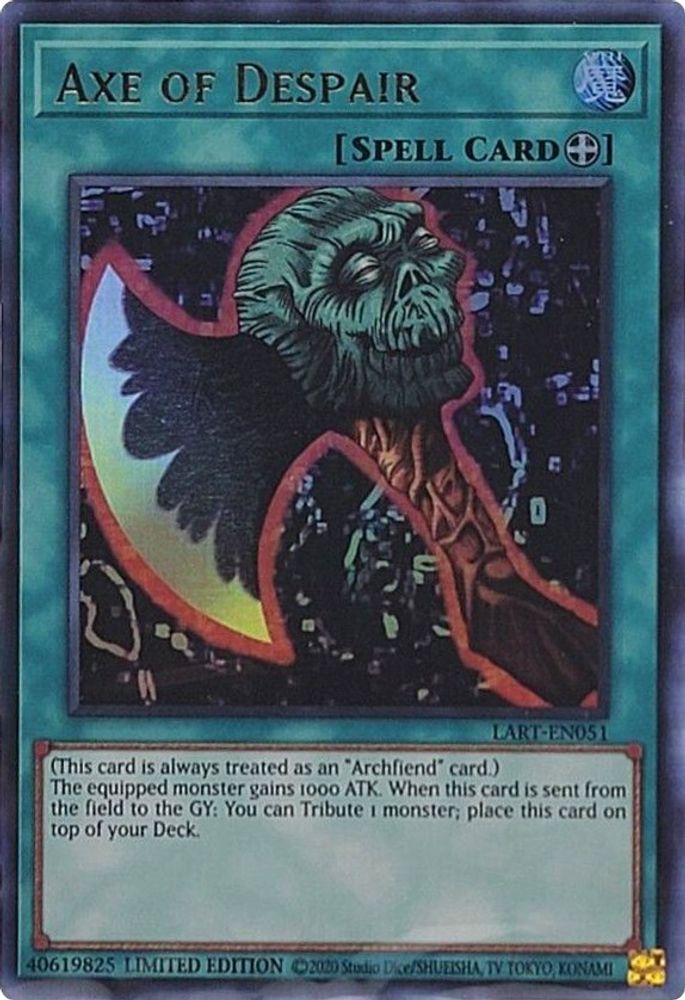Axe of Despair (LART-EN051) - Ultra Rare