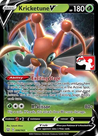 Kricketune V (006/163) [Pack de prix série 1] 