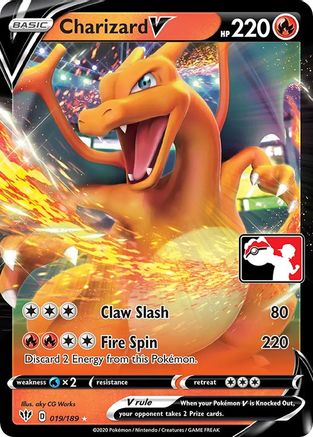 Charizard V (Prize Pack Series 1)  - Holofoil - Ultra Rare