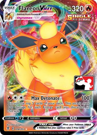 Flareon VMAX  - Holofoil - Ultra Rare