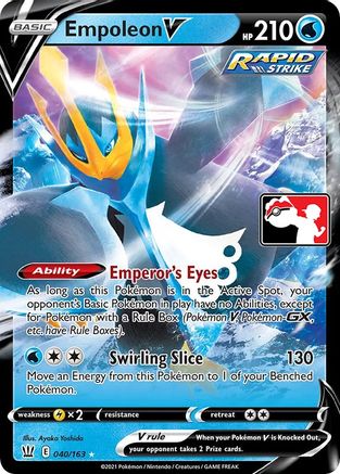 Empoléon V (040/163) [Pack de prix série 1] 