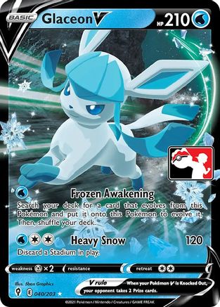 Glaceon V  - Holofoil - Ultra Rare